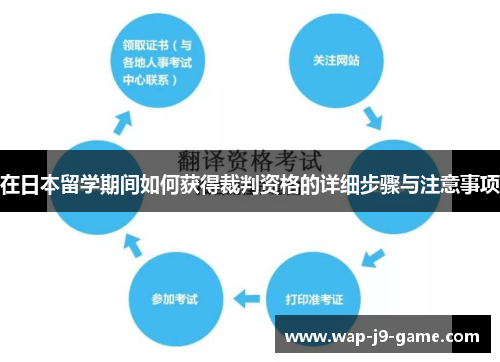 在日本留学期间如何获得裁判资格的详细步骤与注意事项