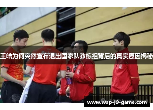 王皓为何突然宣布退出国家队教练组背后的真实原因揭秘